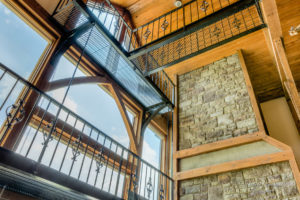 powder coated aluminum railing