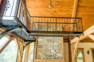 powder coated railings