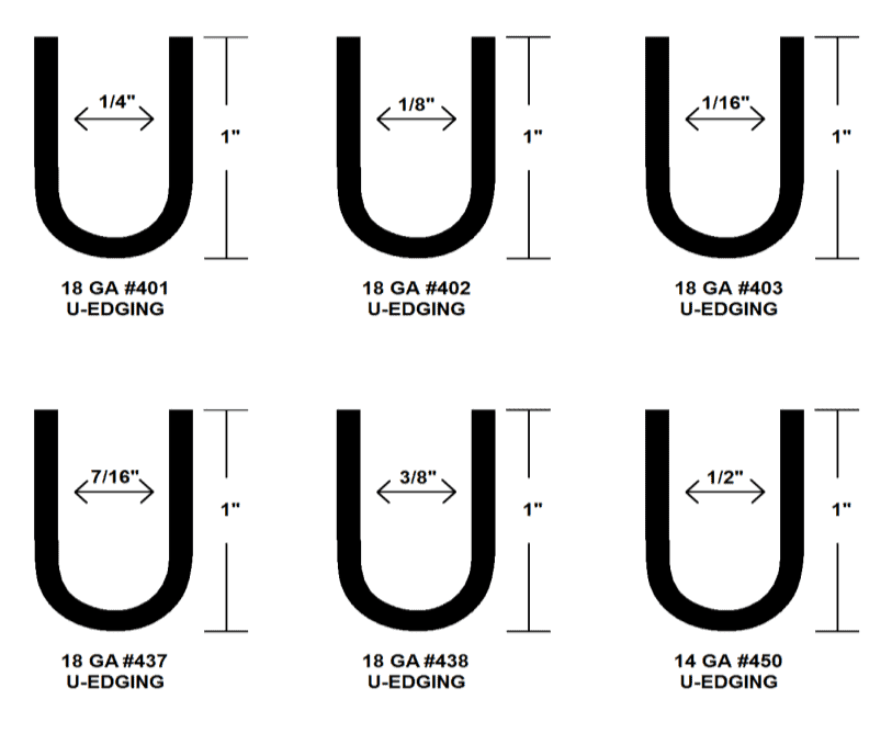 Types of UEdging Wire Cloth Solutions Argus Steel